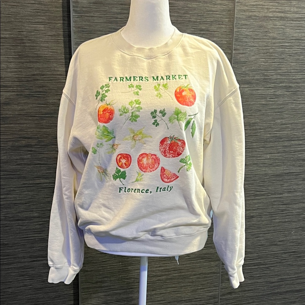 Farmers Market Graphic Sweatshirt